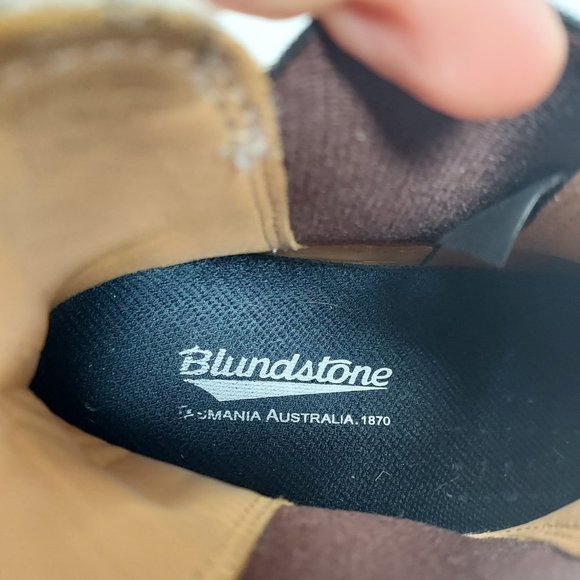 Blundstone Series 2160 Pearl Off-White/Pink Chelsea Heel Boot Size 8 EU 38 - Picture 5 of 11